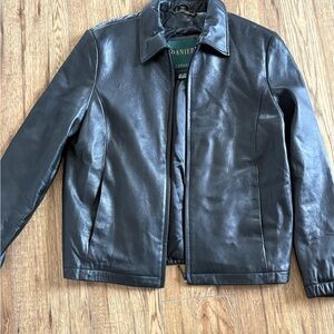 Danier Black Leather Jacket